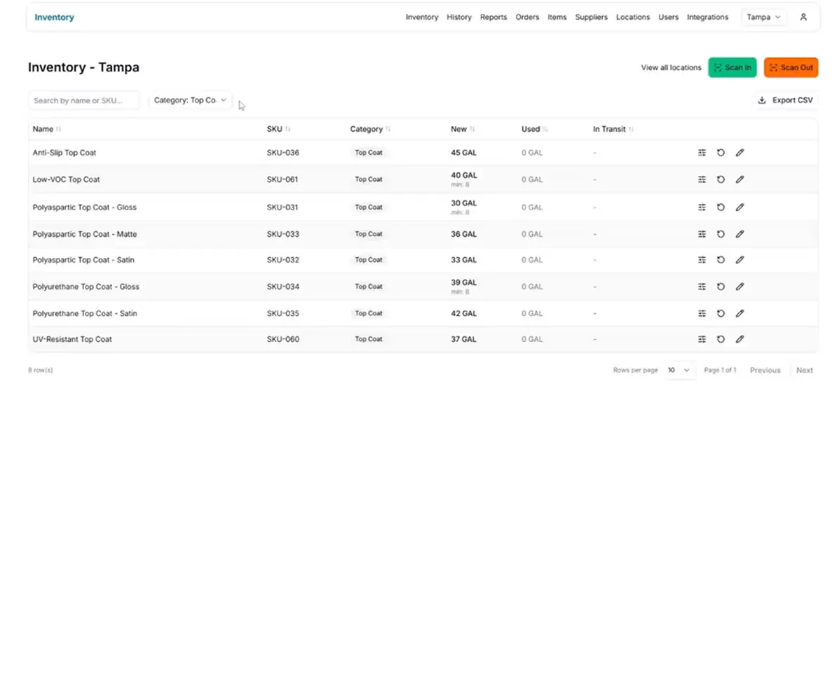 Offline-first field inventory for install crews