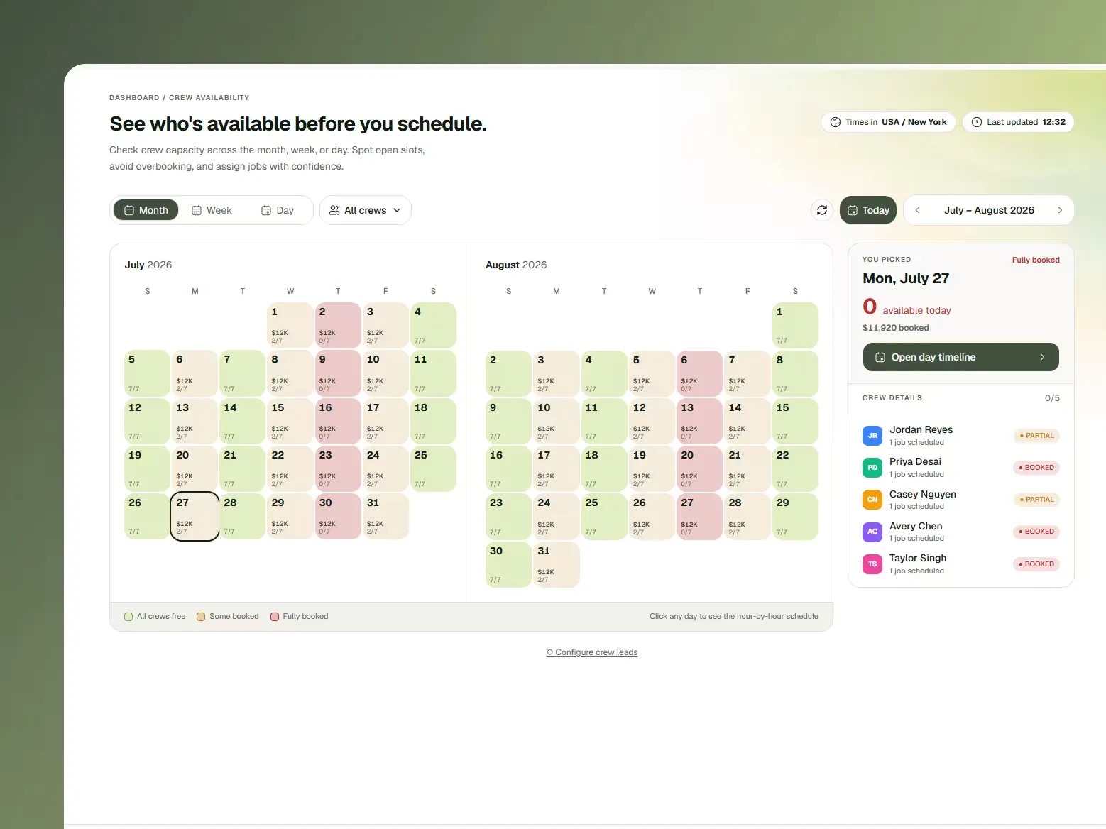 Crewsyncer: Crew scheduling built on Jobber