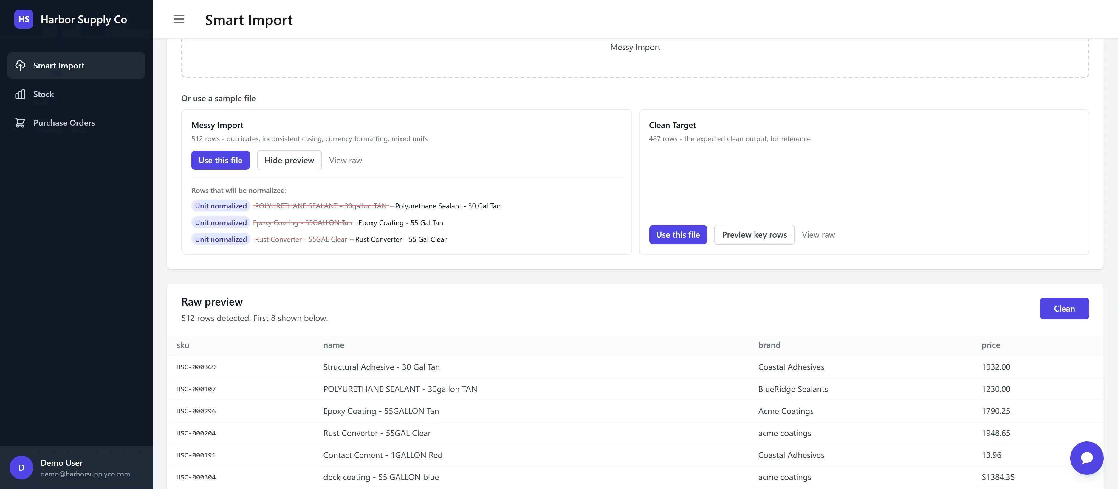 Aims: Event-based inventory operations at scale